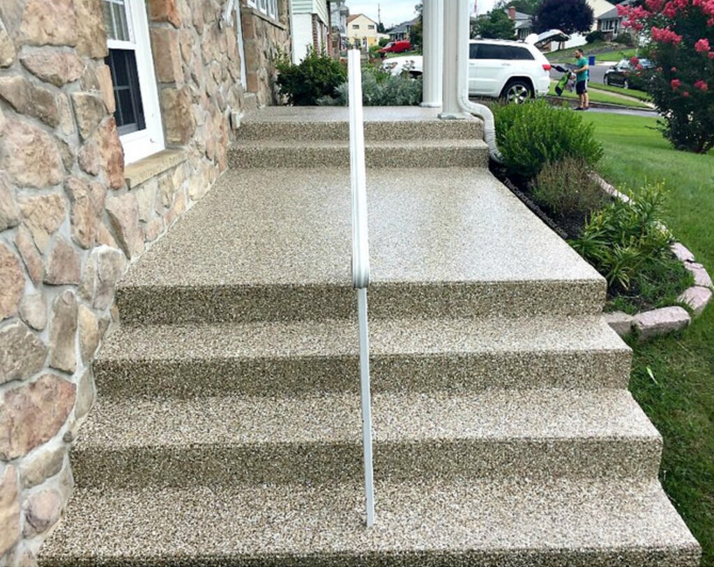 Affordable Decorative Concrete Steps by RW Concrete Driveways Independence, MO | Flickr